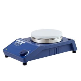 VEVOR Magnetic Stirrer, 0-1500 RPM Stir Plate with Adjustable Speed Knob, 20L Plate Stirrer Kit, Stir Bar Included