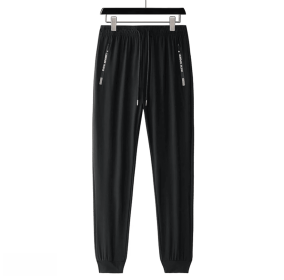 Ice Silk Pants (Color: black)